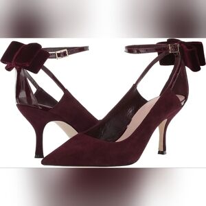 Kate Spade New York Women's Sheena Pump, deep Russet, 7.5 M US